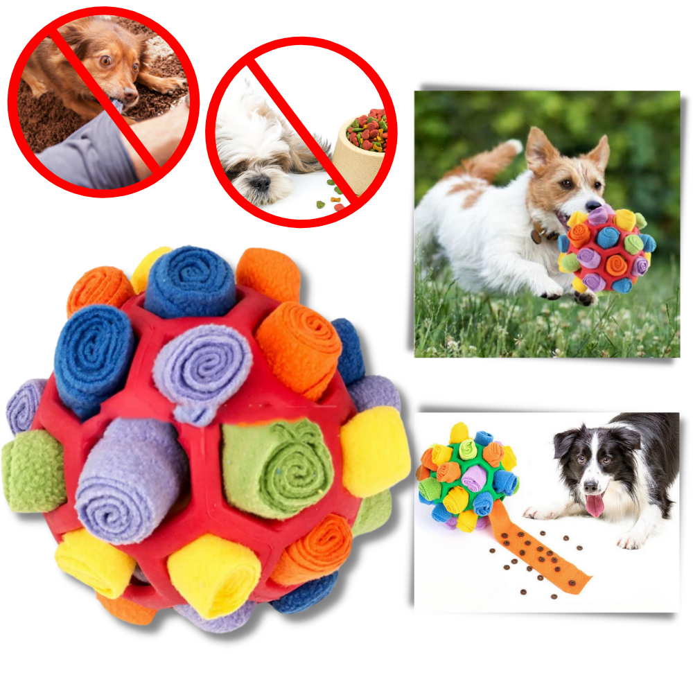 Zihinsel Uyarıcı Snuffle Topu - Ozerty