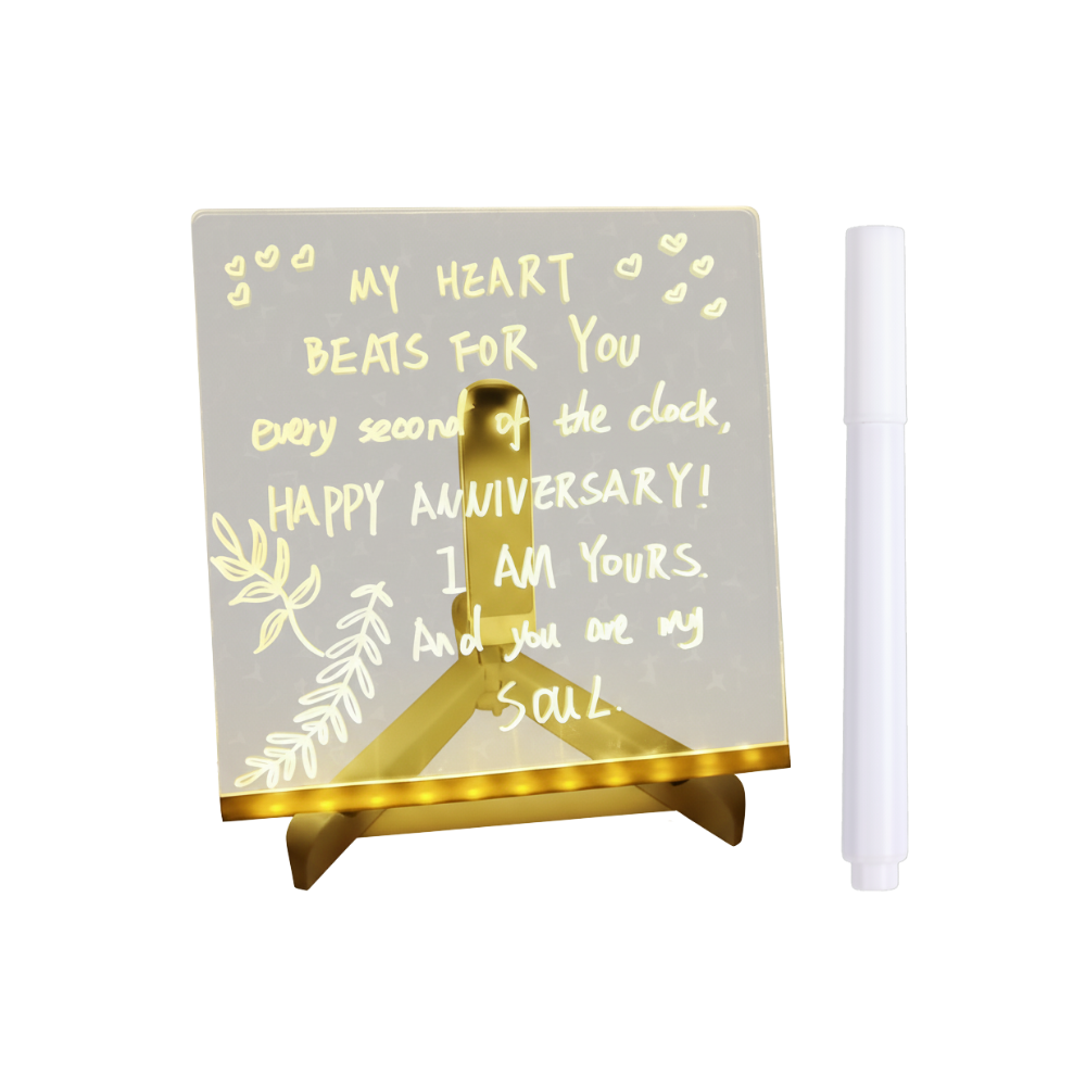 Büyüleyici LED Not Panosu -15 x 15 cm - Ozerty