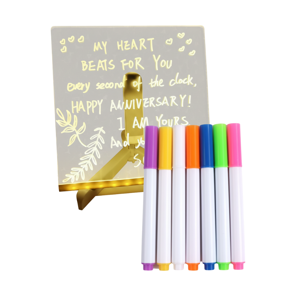 Büyüleyici LED Not Panosu -15 x 15 cm - Ozerty