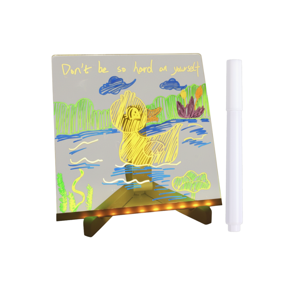 Büyüleyici LED Not Panosu -20 x 20 cm - Ozerty