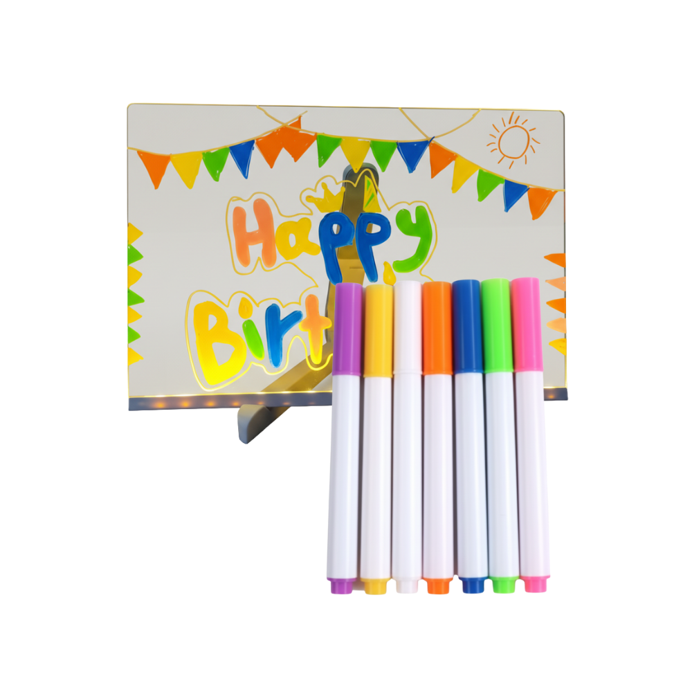 Büyüleyici LED Not Panosu -30 x 20 cm - Ozerty