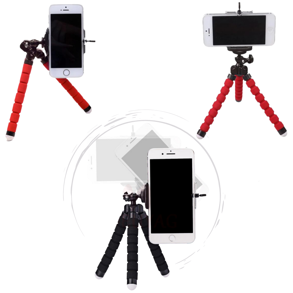 Mini Esnek Telefon Tripod Standı Seti - Ozerty