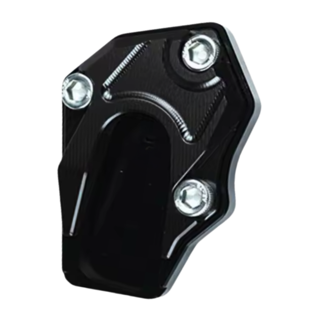 Motosiklet Alaşımlı Kickstand Kombinasyonu -Siyah - Ozerty