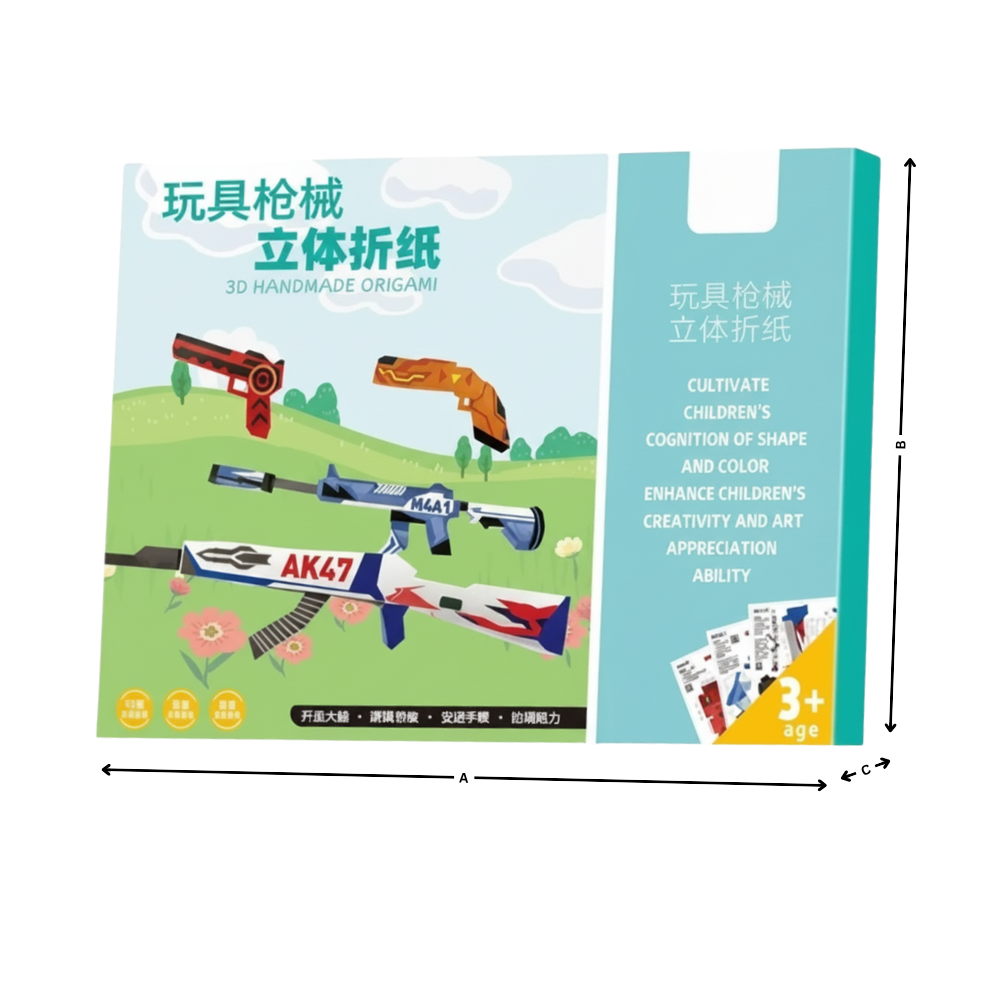 Çok Temalı Origami Kitabı - Ozerty