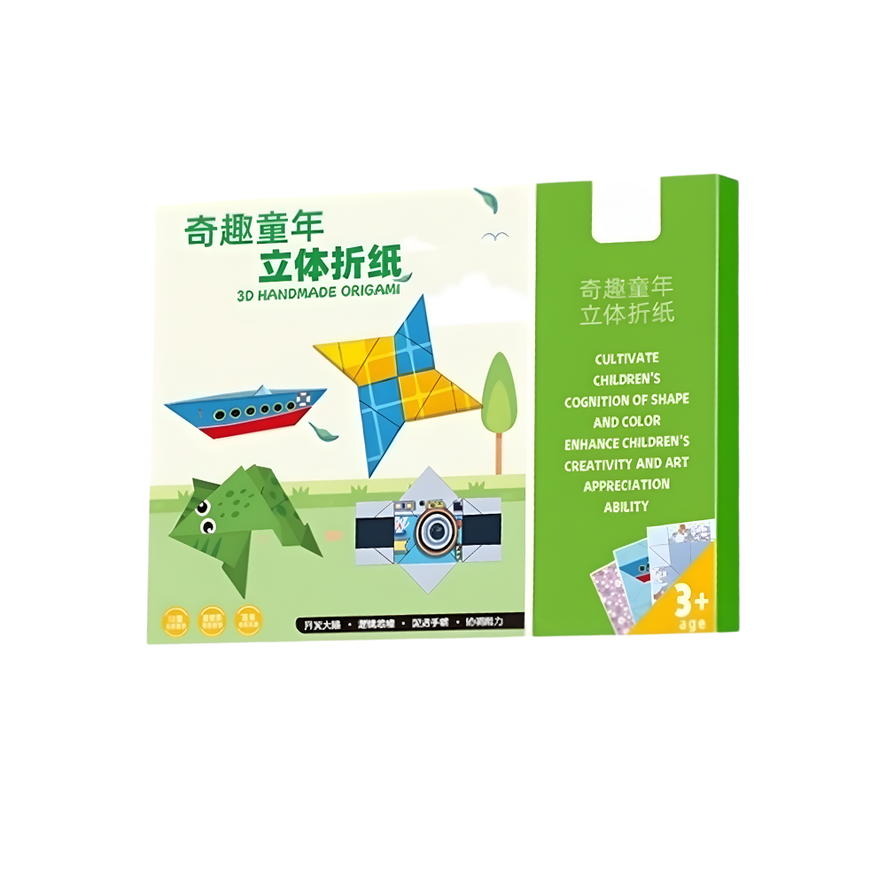 Çok Temalı Origami Kitabı -Hibrit - Ozerty