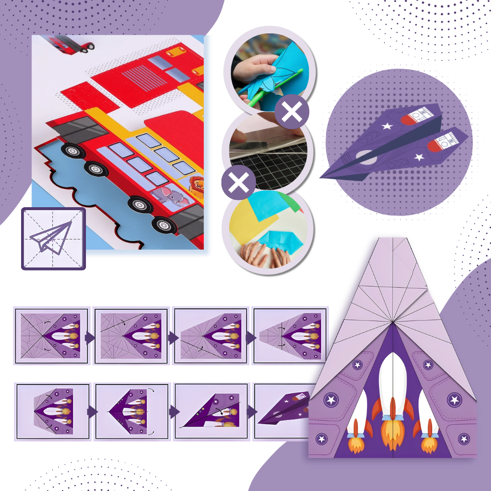 Çok Temalı Origami Kitabı - Ozerty