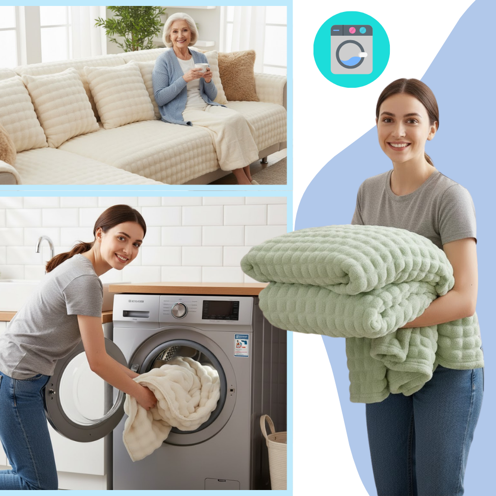 Kaymaz Rahat Kanepe Peluş Kılıfları - Ozerty