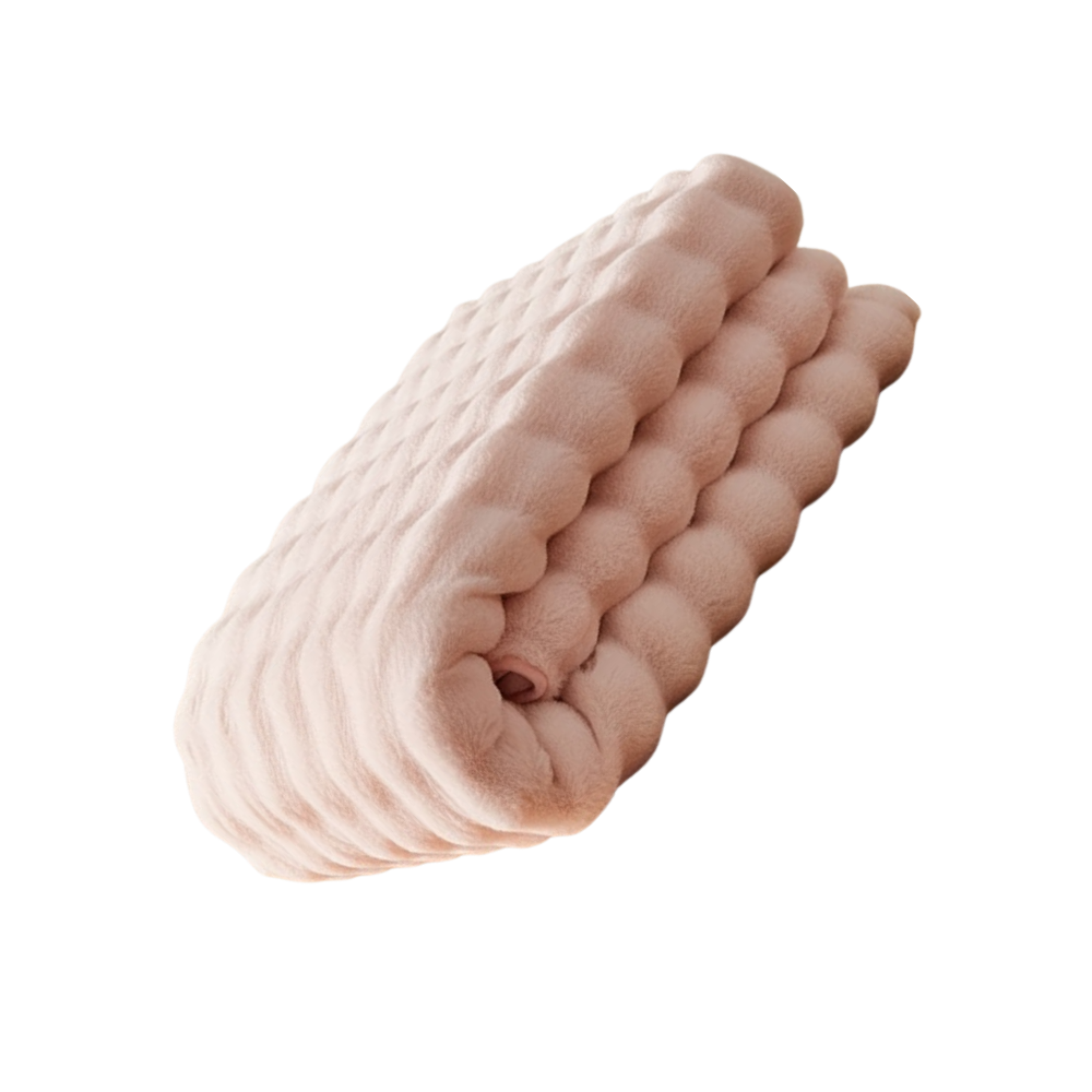 Kaymaz Rahat Kanepe Peluş Kılıfları -Toz - Ozerty