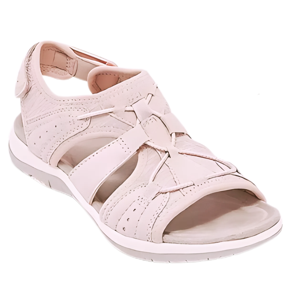 Ortez Destekli Kaymaz Sandaletler -Pembe - Ozerty