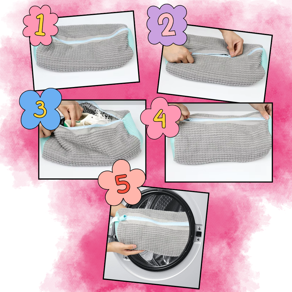 Polyester Ayakkabı Çamaşır Torbası - Ozerty