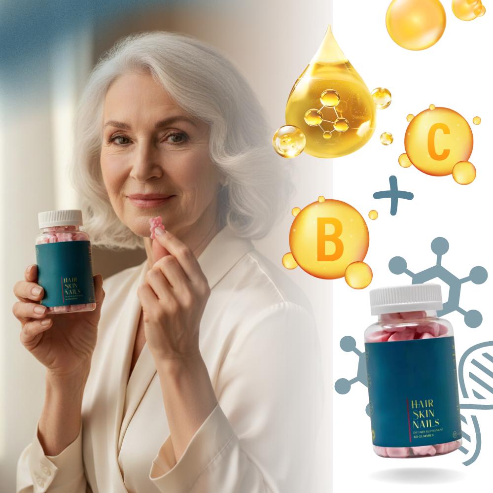 Ahududu Biotin Vitaminli Jöleli Şekerler - Ozerty