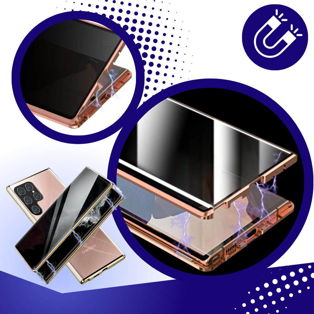 Samsung Telefon Kılıfı ve Gizlilik Camı - Ozerty