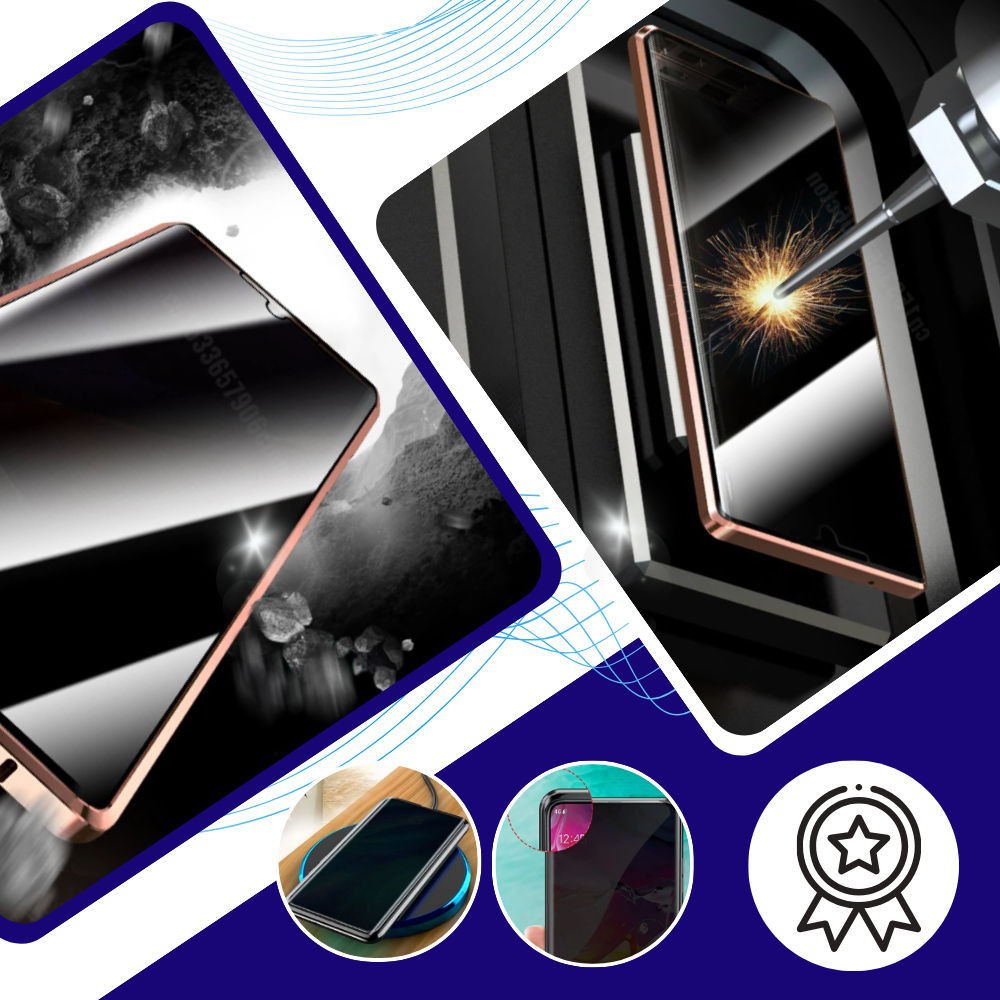 Samsung Telefon Kılıfı ve Gizlilik Camı - Ozerty