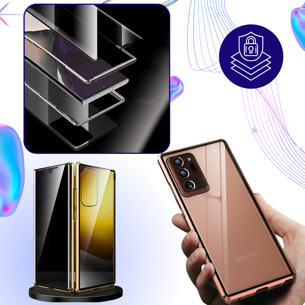 Samsung Telefon Kılıfı ve Gizlilik Camı - Ozerty