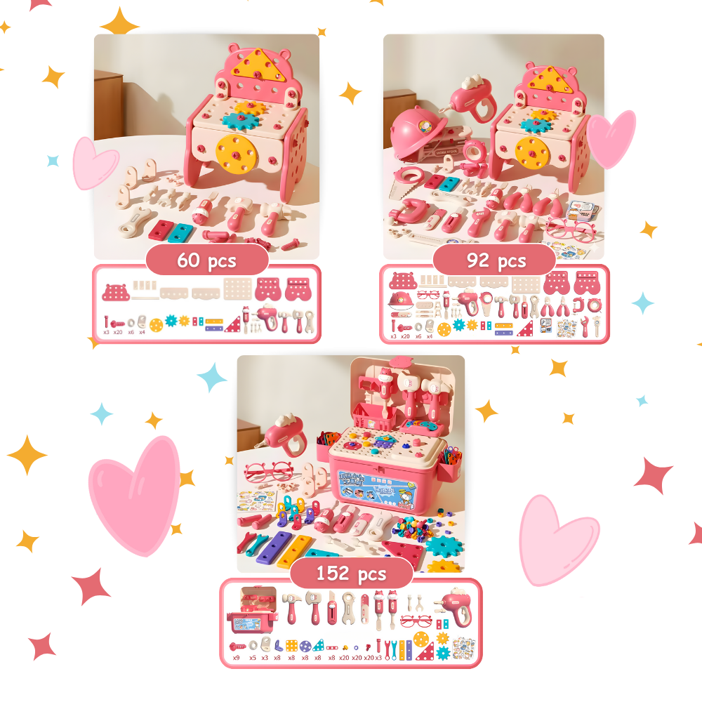 Vida Bulmaca Çocuk Alet Kutusu - Ozerty