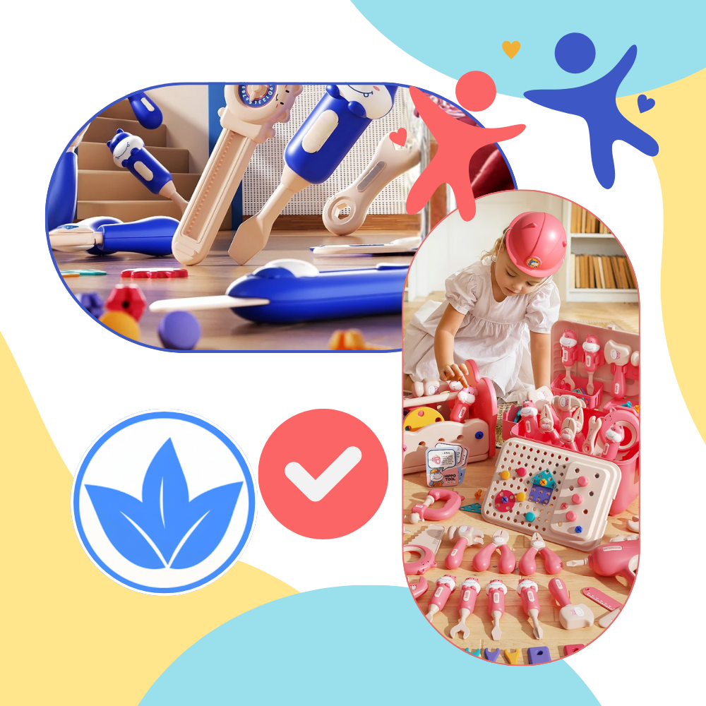 Vida Bulmaca Çocuk Alet Kutusu - Ozerty