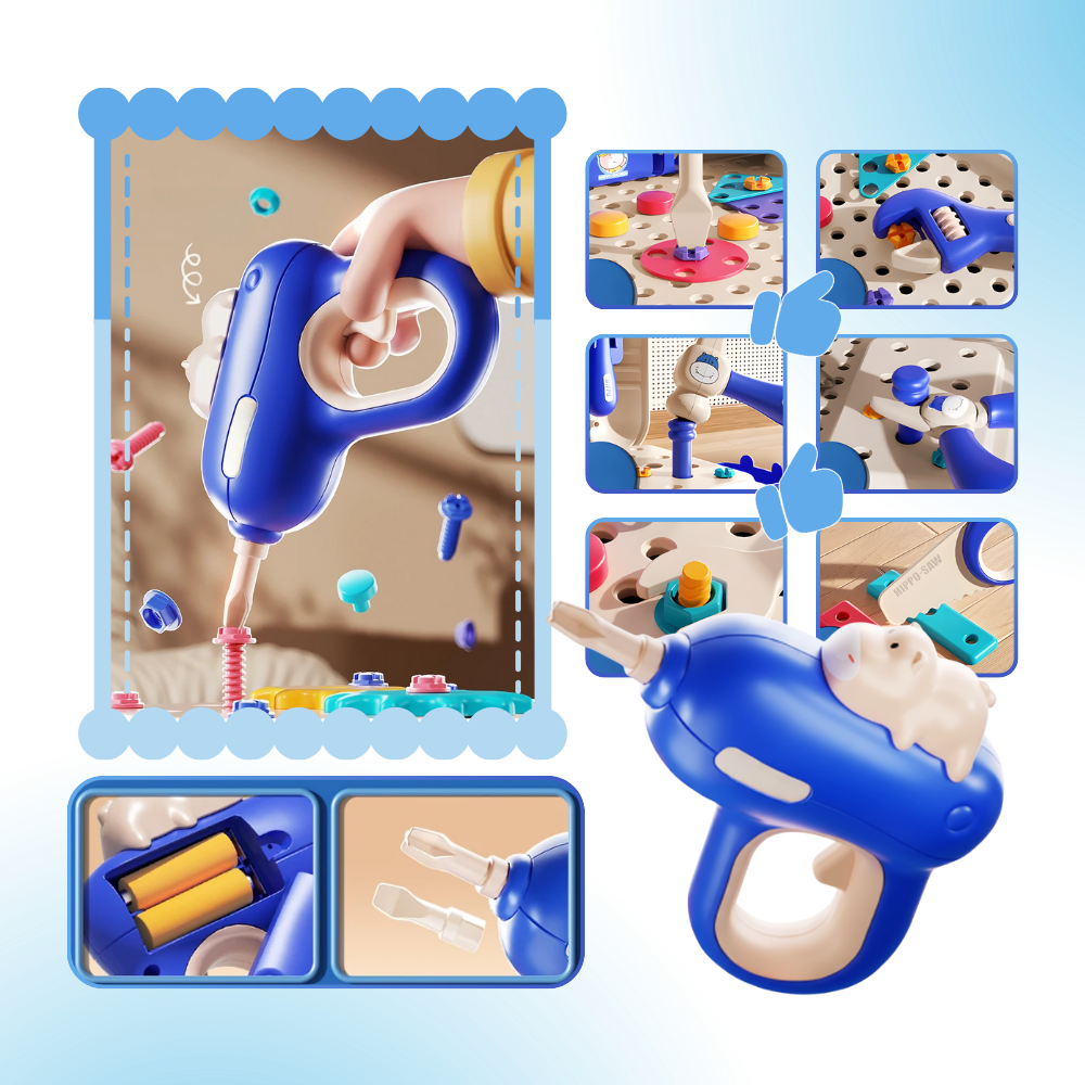 Vida Bulmaca Çocuk Alet Kutusu - Ozerty