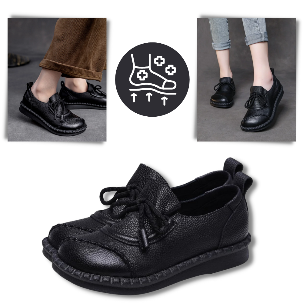 Şok Emici Platform Loaferlar - Ozerty