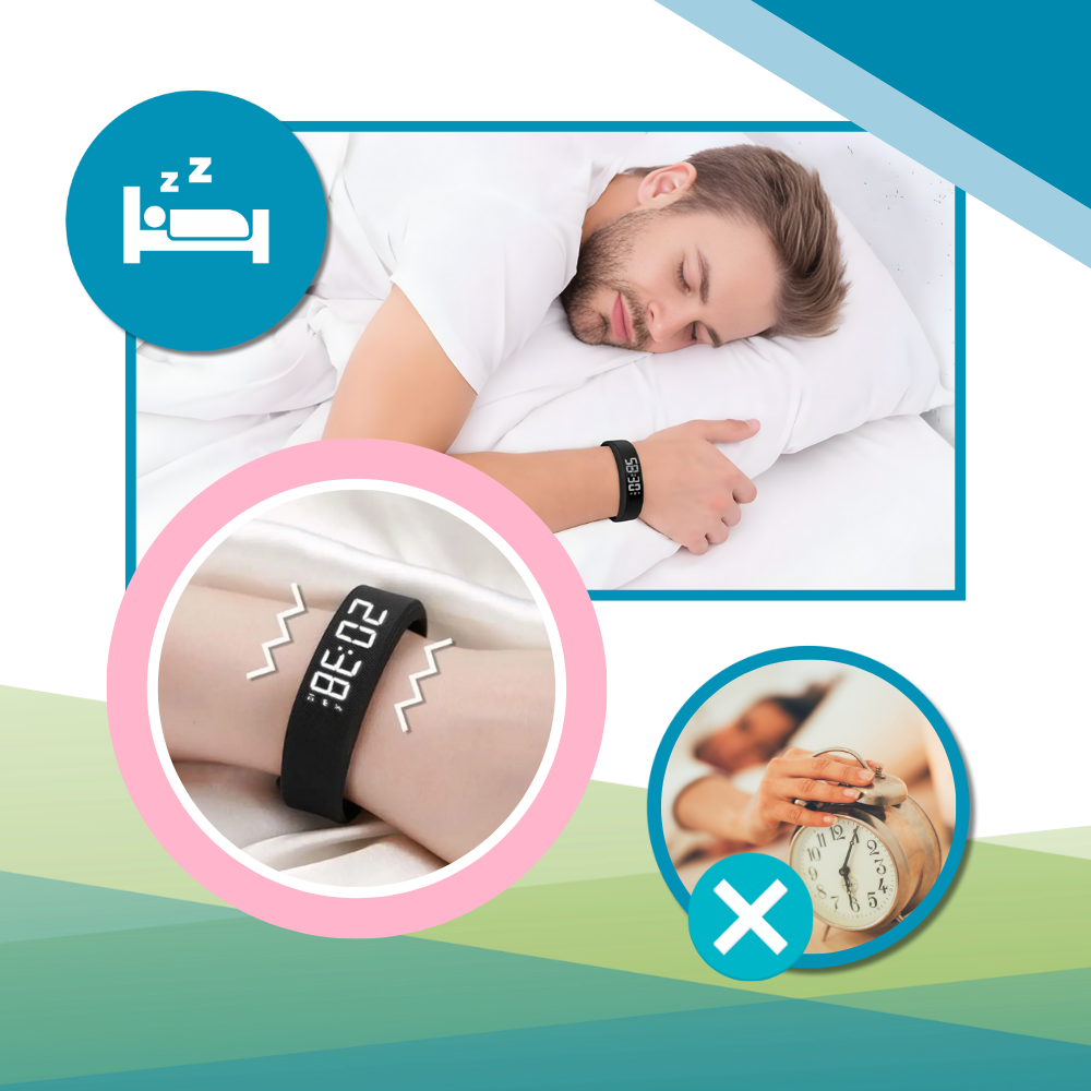 Sessiz Uyandırma Alarmlı Bileklik - Ozerty