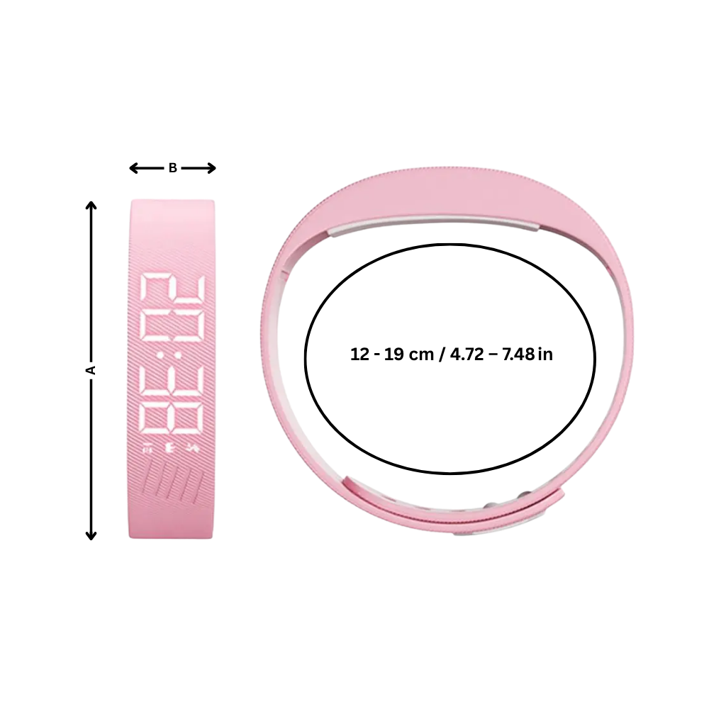 Sessiz Uyandırma Alarmlı Bileklik - Ozerty