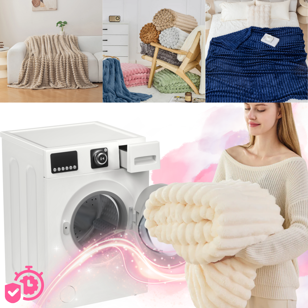 Yumuşak ve Rahat Flanel Battaniye - Ozerty