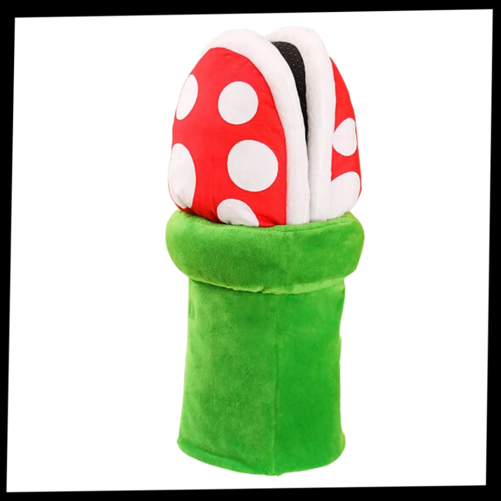 Yumuşak Peluş Mario Piranha Bitki Terlik - Ozerty