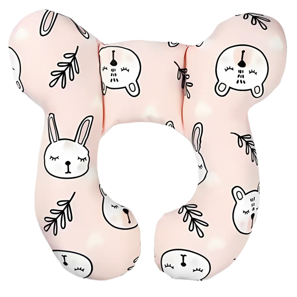 SoftNest Bebek Yastığı -Ayılar Pembe - Ozerty