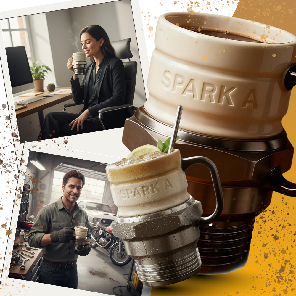 Buji Tasarılı Yenilikçi Kupa - Ozerty