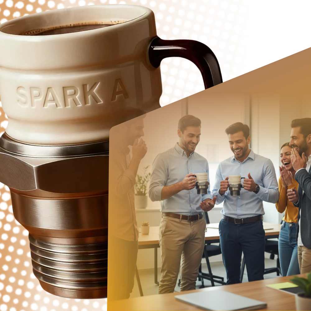 Buji Tasarılı Yenilikçi Kupa - Ozerty