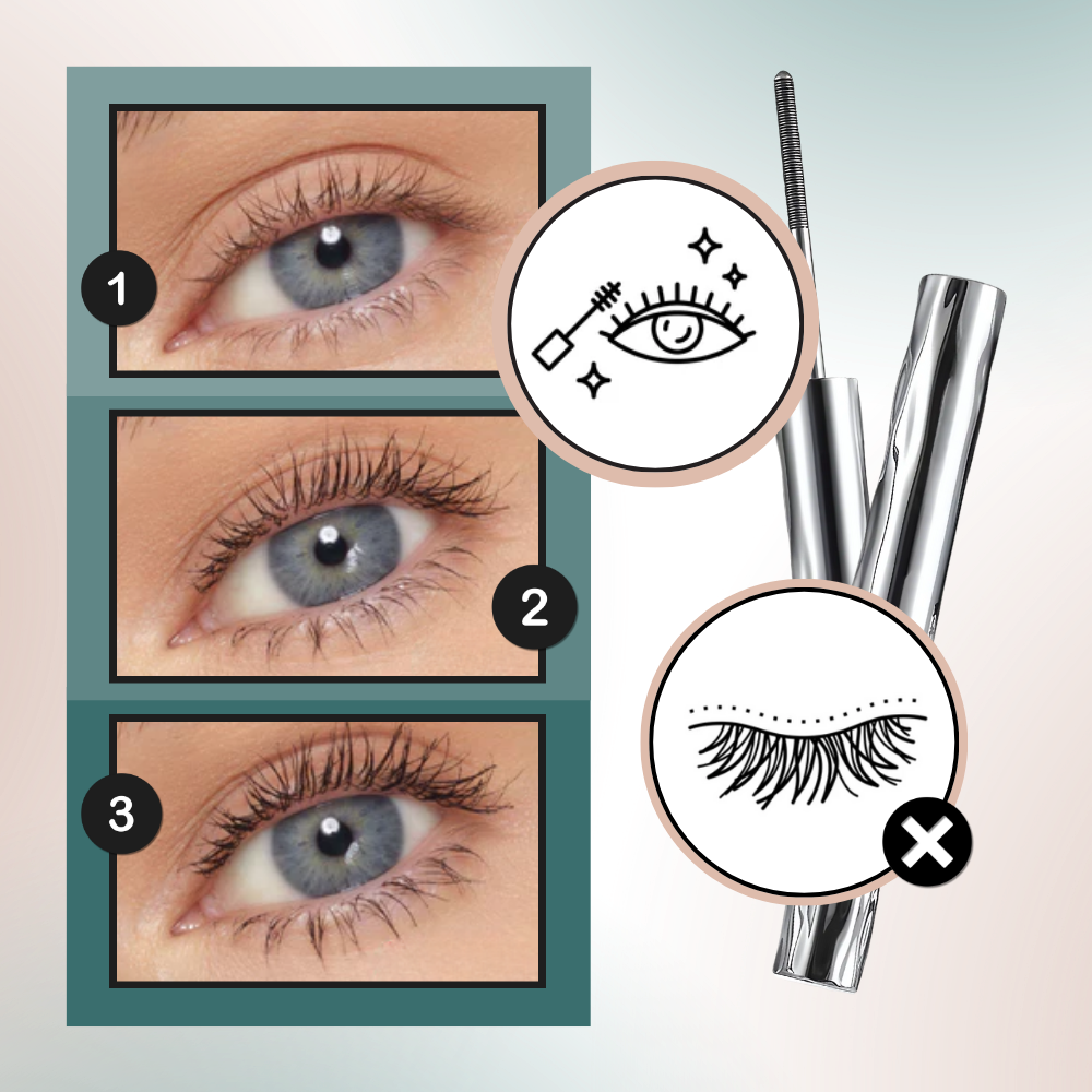 Çelik Fırçalı Uzatıcı Maskara - Ozerty