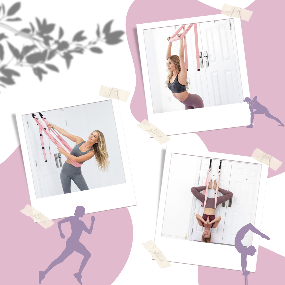 Güçlü Ayarlanabilir Yoga Hamak - Ozerty