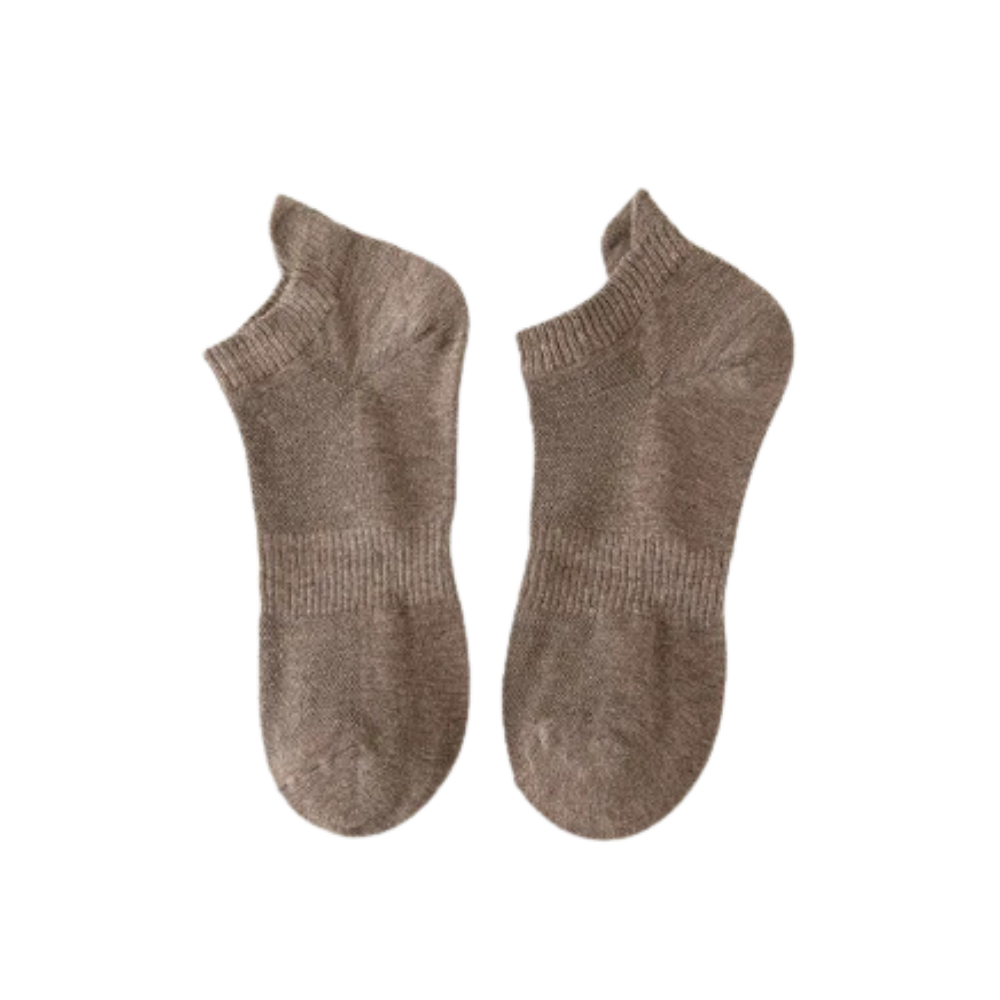 Supreme Comfort Erkek Ayak Bileği Çorapları -Kahve - Ozerty