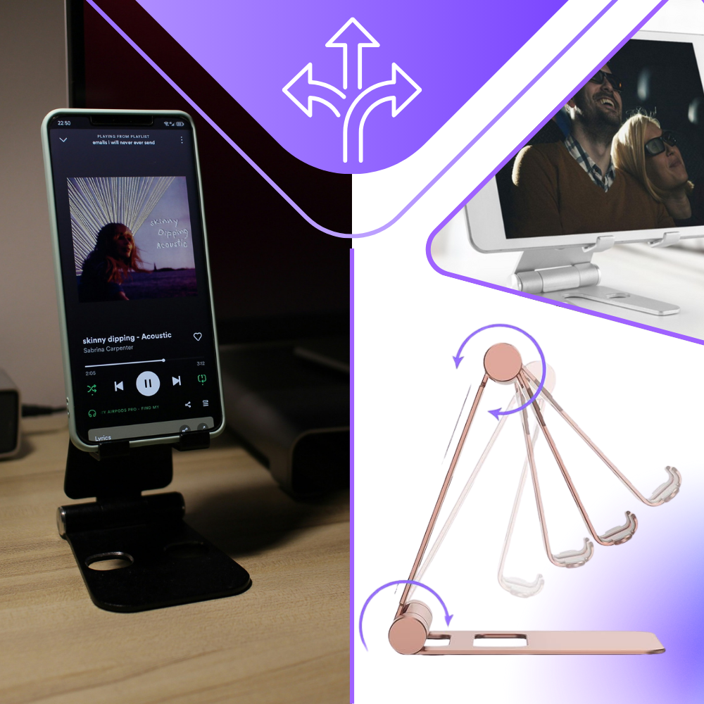 Rotating and Folding Phone Stand 