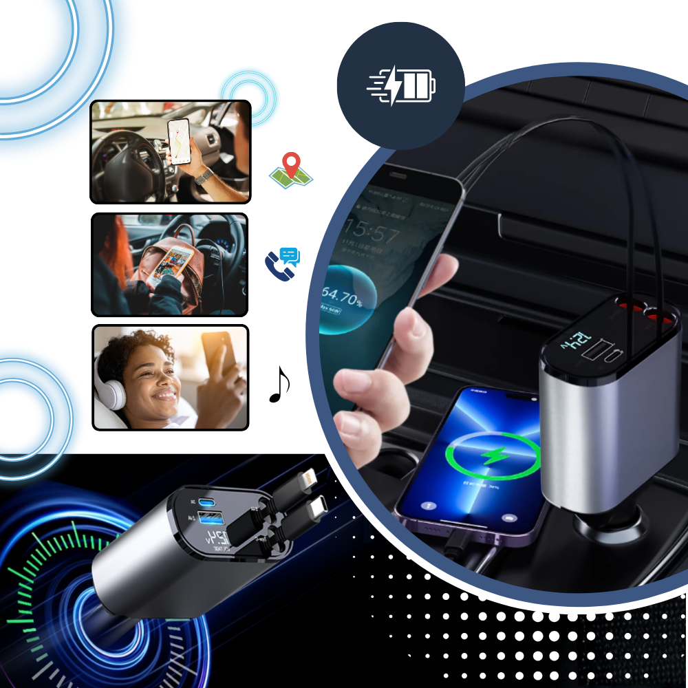 Teleskopik Araç Şarj İstasyonu - Ozerty