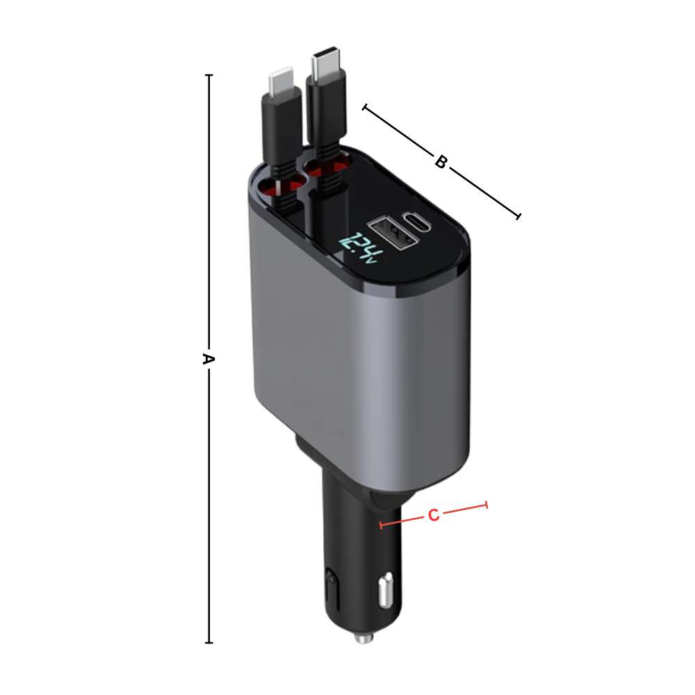 Teleskopik Araç Şarj İstasyonu - Ozerty