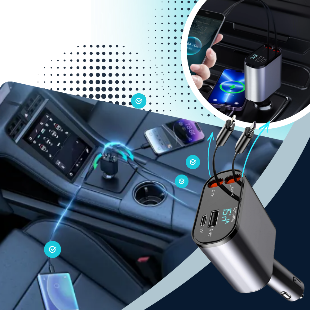 Teleskopik Araç Şarj İstasyonu - Ozerty