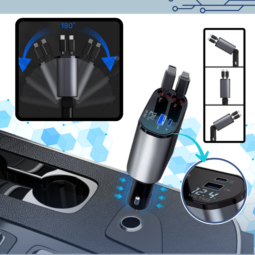 Teleskopik Araç Şarj İstasyonu - Ozerty