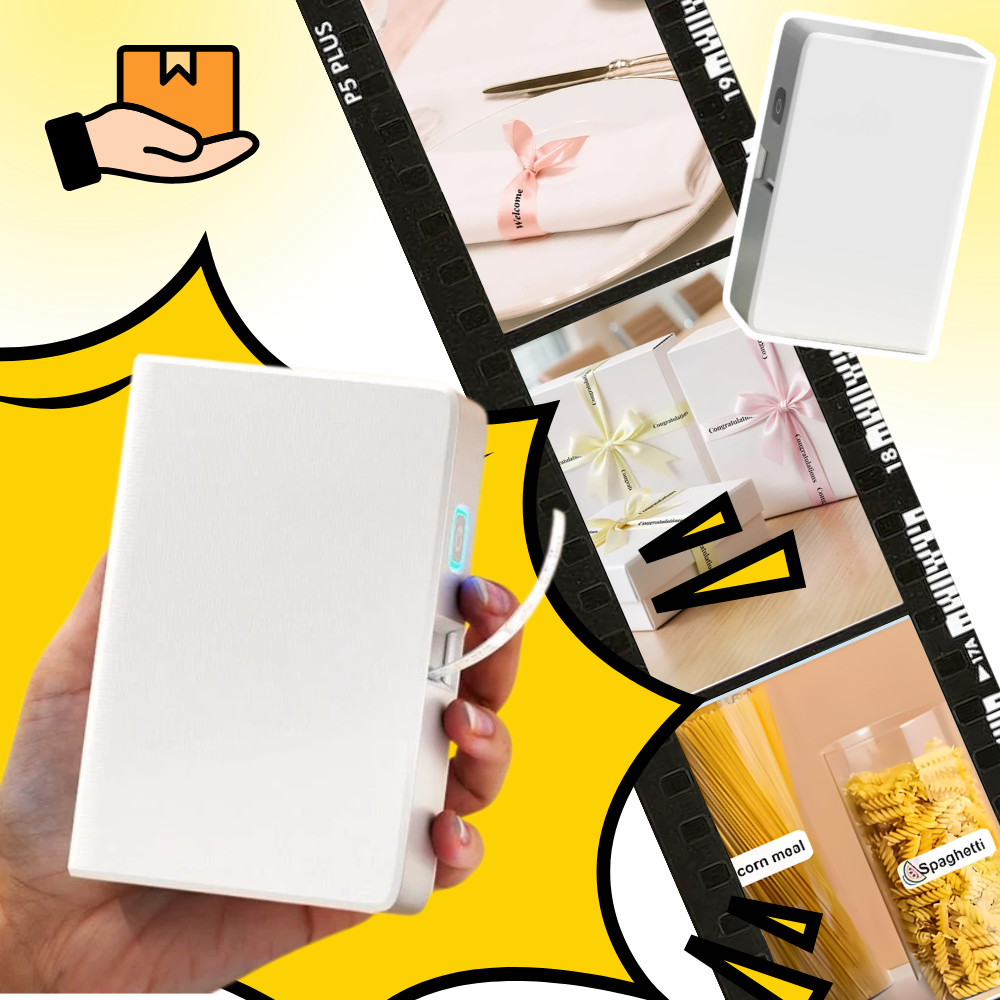 Taşınabilir Termal Etiket Yazıcısı - Ozerty