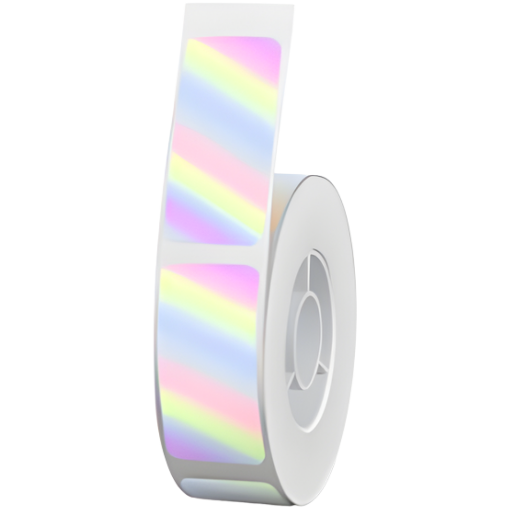 Taşınabilir Termal Etiket Yazıcısı -Pembe - Ozerty