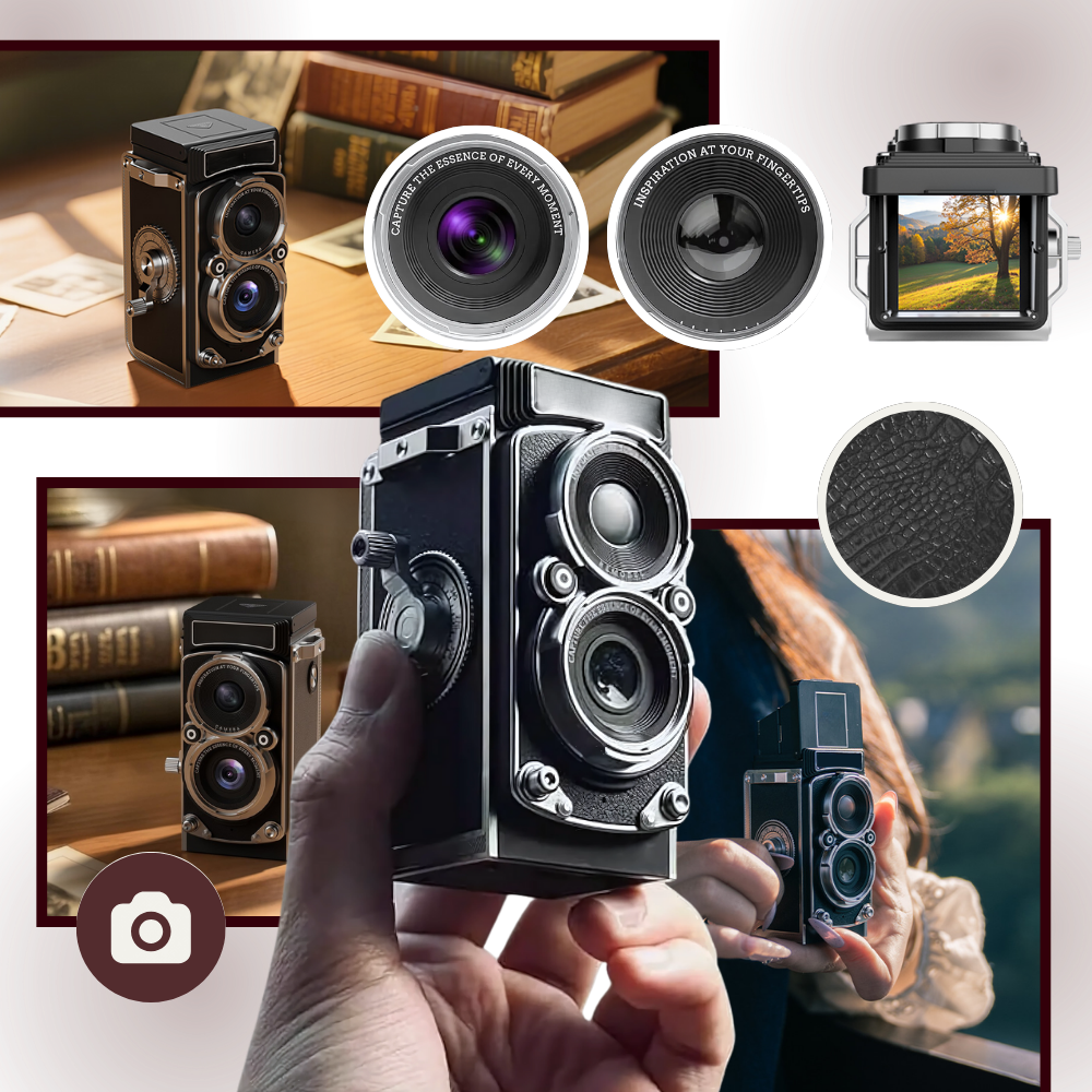 Zamansız Click TLR Fotoğraf Makinesi - Ozerty