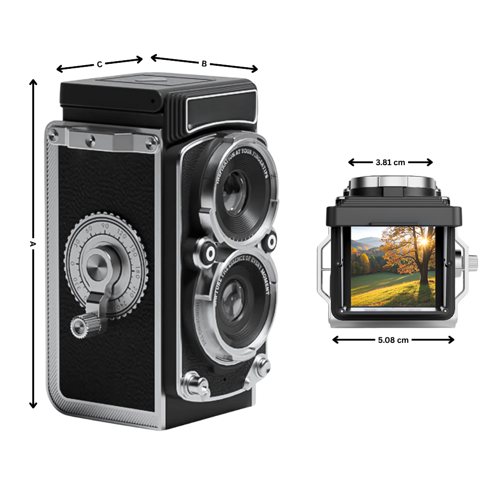 Zamansız Click TLR Fotoğraf Makinesi - Ozerty