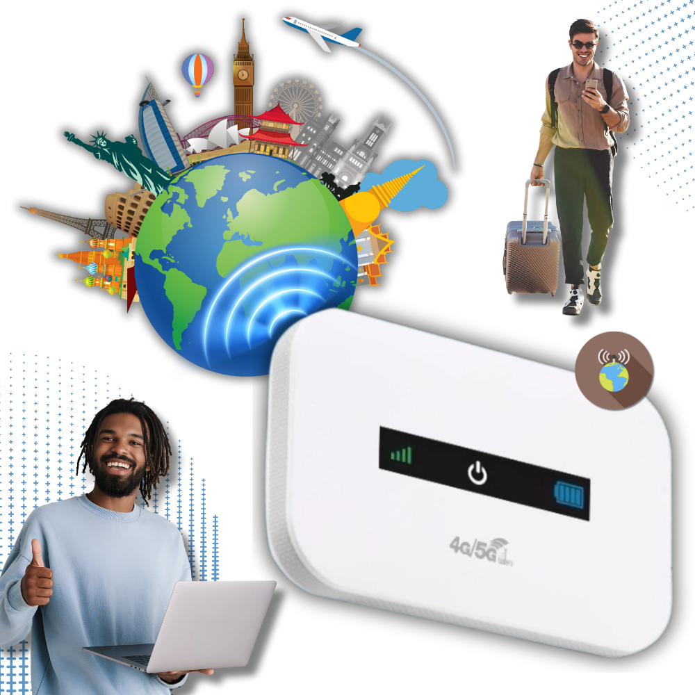 Üstün Taşınabilir Wi-Fi - Ozerty