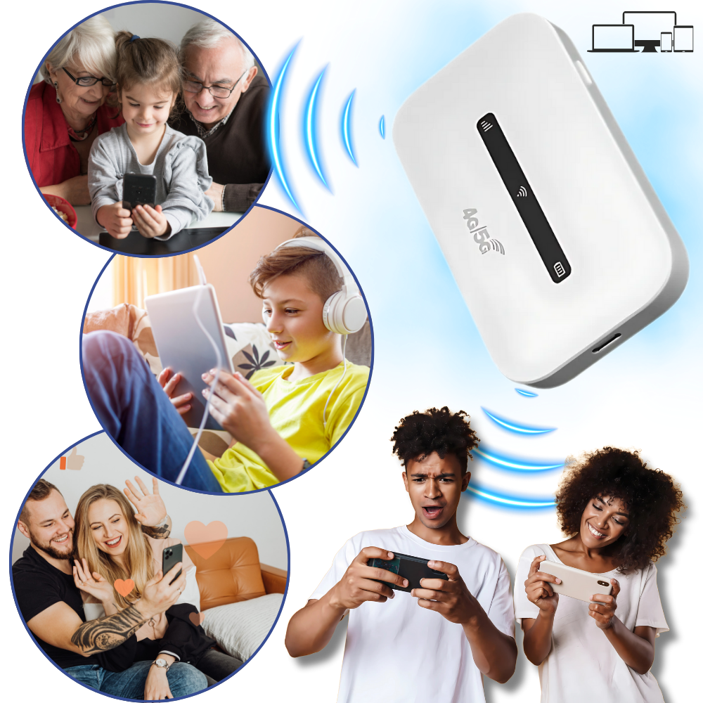 Üstün Taşınabilir Wi-Fi - Ozerty