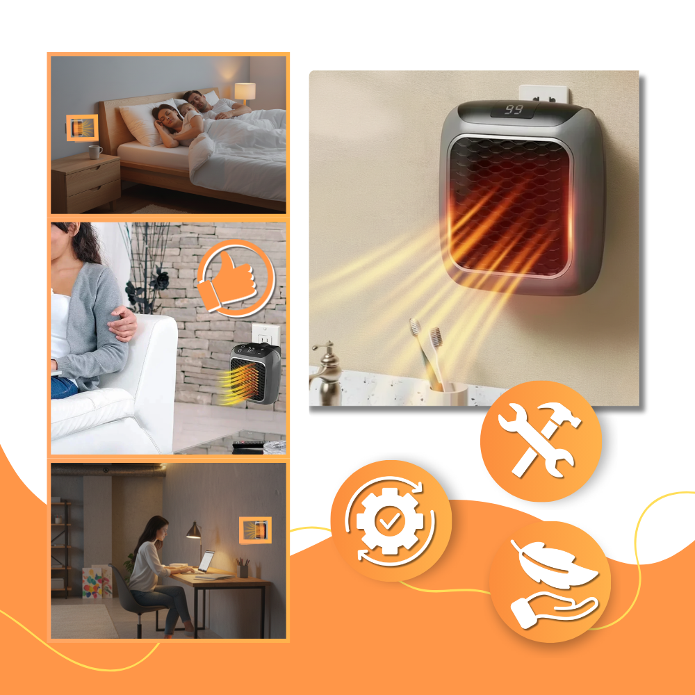 Ultra İnce Akıllı Oda Isıtıcı - Ozerty