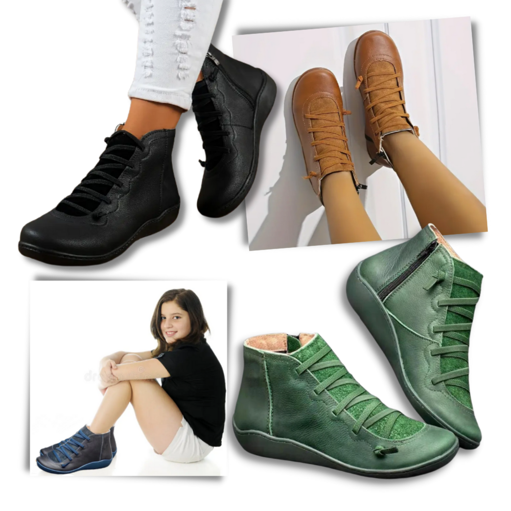 Unisex Trendy Kemer Destekli Bot - Ozerty