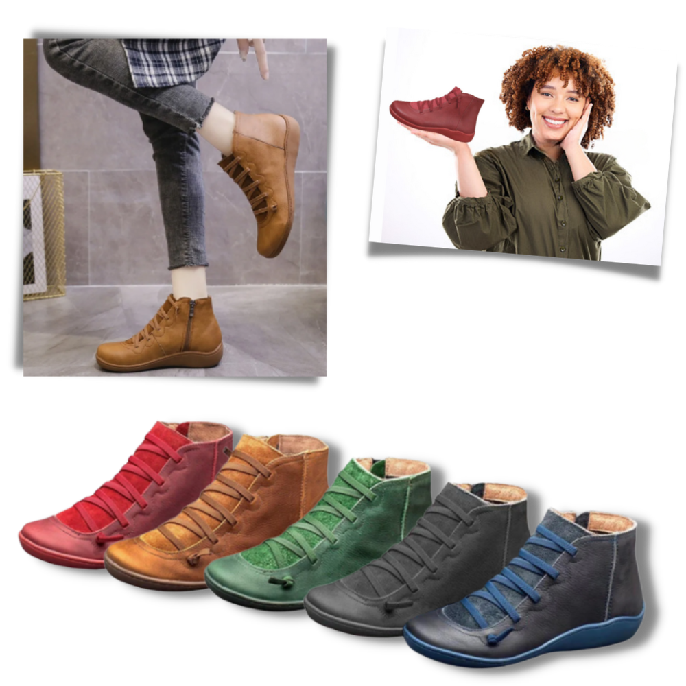 Unisex Trendy Kemer Destekli Bot - Ozerty