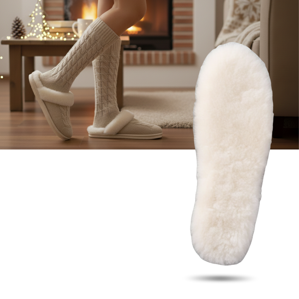 Yün Bulut Sıcak Ayakkabı Tabanlıkları - Ozerty