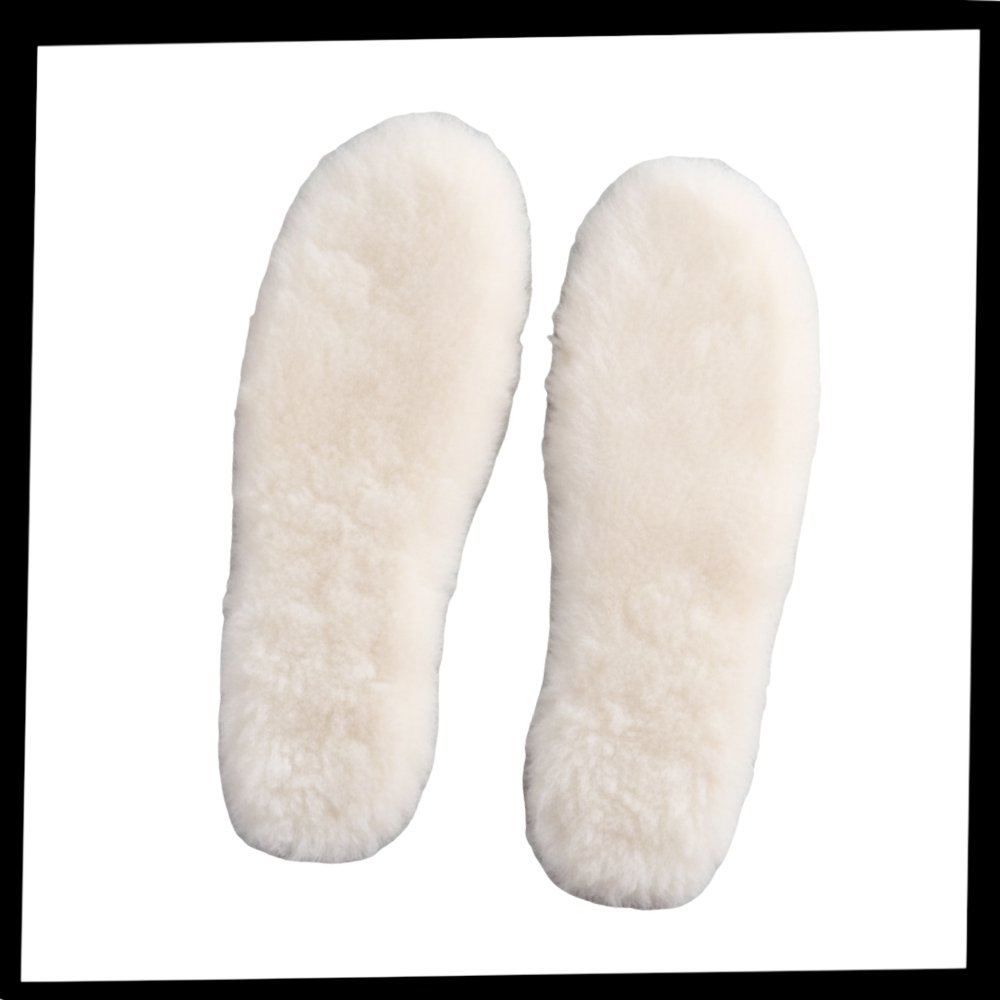 Yün Bulut Sıcak Ayakkabı Tabanlıkları - Ozerty